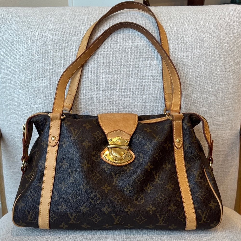 Authentic Louis Vuitton Stresa PM Handbag